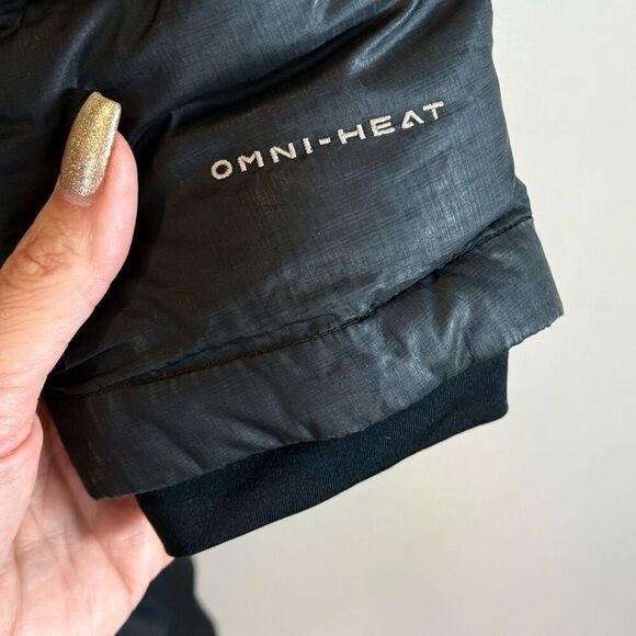 Columbia Black Omni-Heat 650 Down Filled Midi Puffer Jacket Women’s Small - Picture 3 of 16